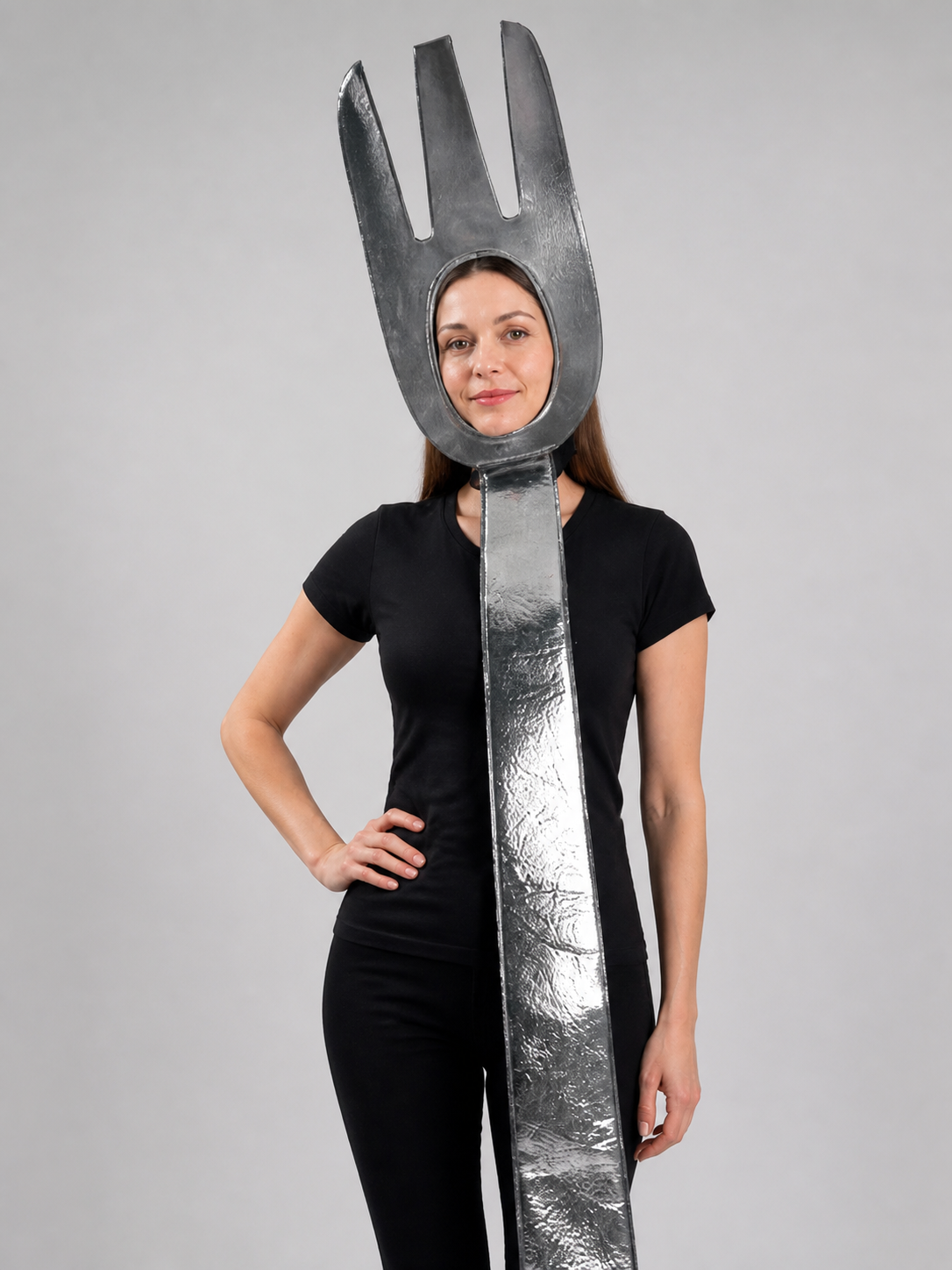 Carnival Fork Headpiece for Cosplay Costume Headwear detail