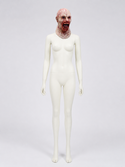 Zombie Carnival Mask with Bloodstains