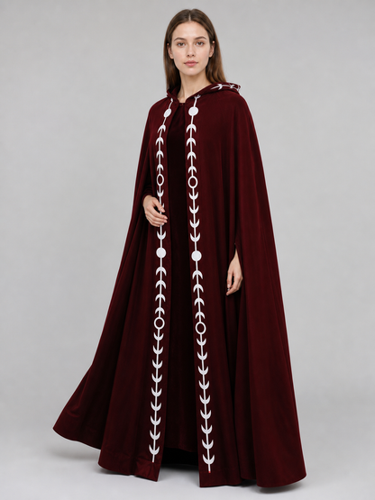 Medieval Hooded Cloak for Cosplay