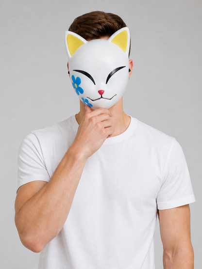 Carnival Fox Face Mask for Halloween Costume Masks detail