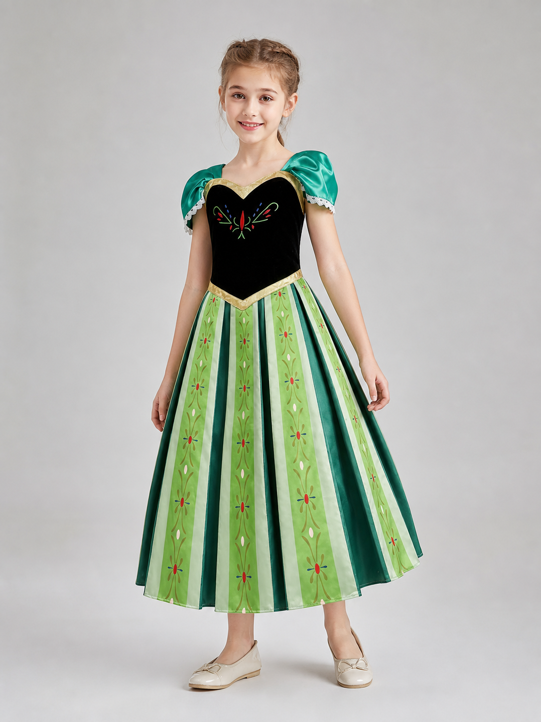 Anna from Frozen Cosplay Dress for Carnival