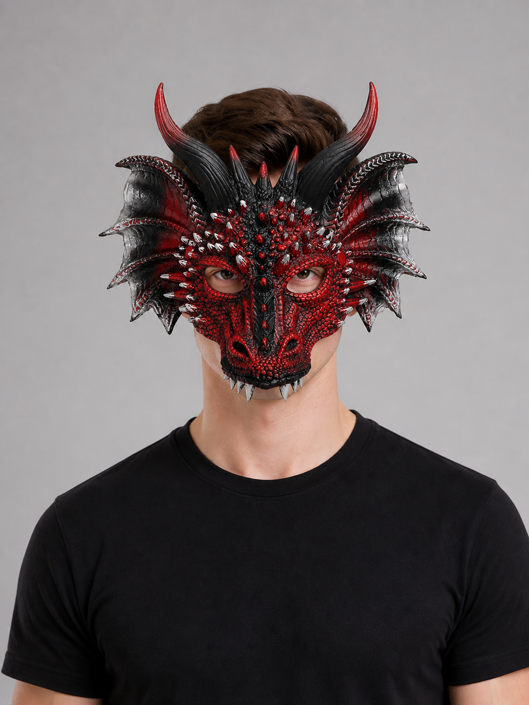 Dragon Carnival Headpiece for Halloween Costume Headwear detail