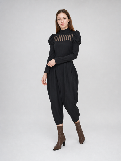 Black Mei Mei Cosplay Jumpsuit