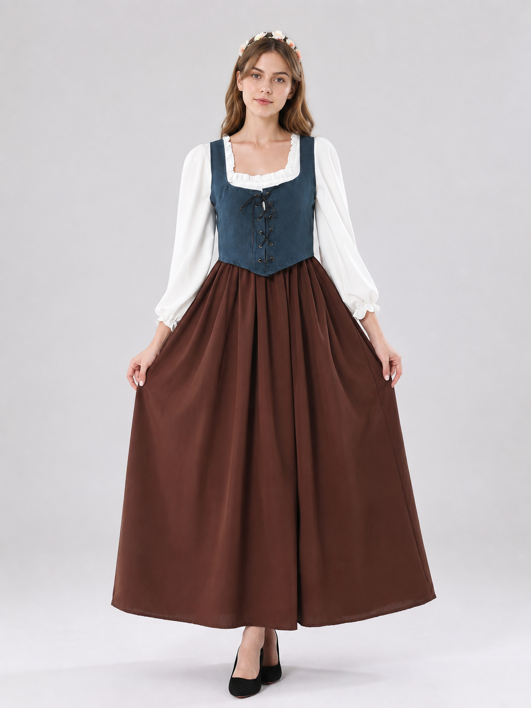 Bavarian-Style Carnival Dress Costume Costume Dresses detail