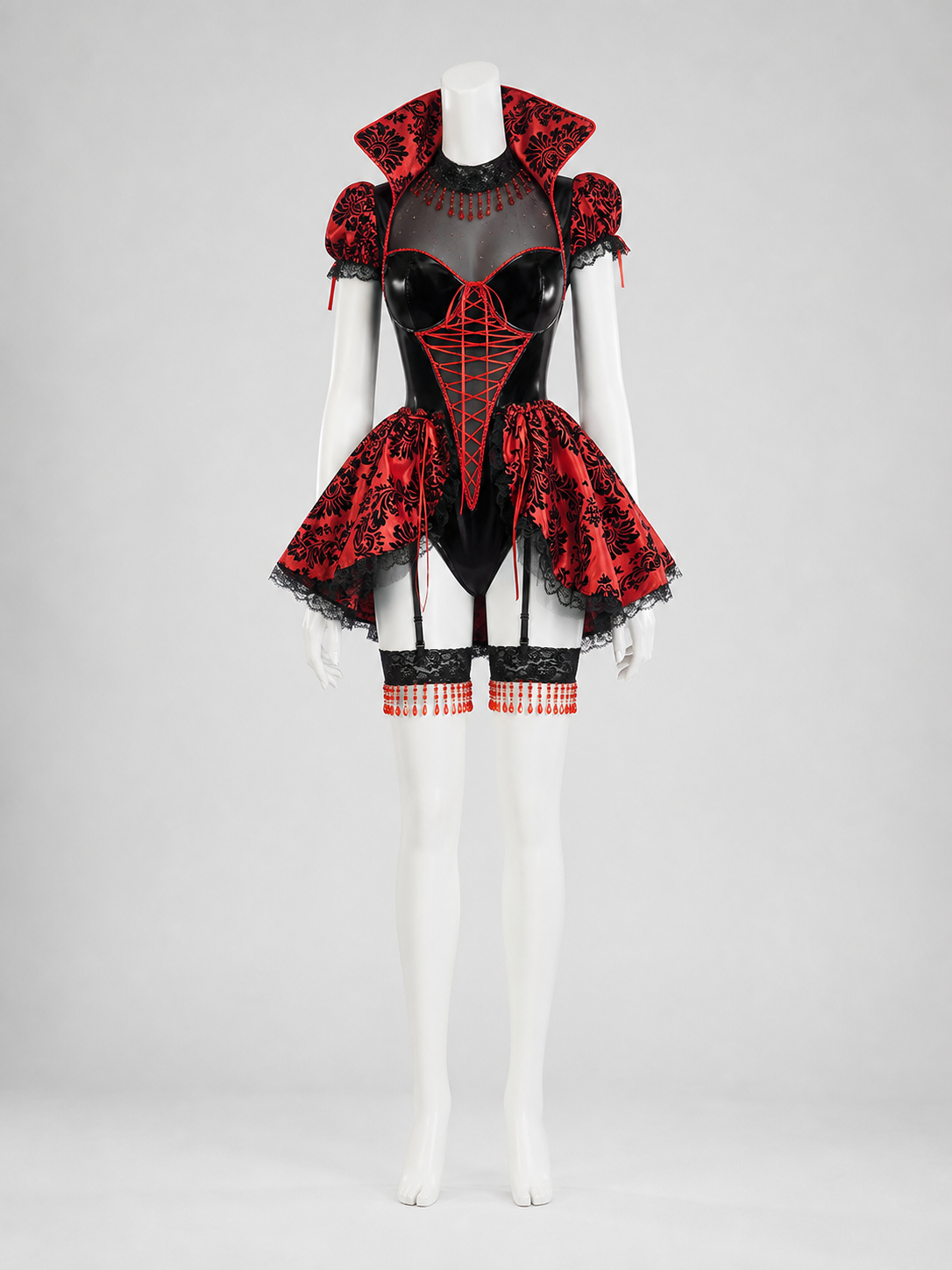 Gothic Vampire and Demon Costume for Cosplay