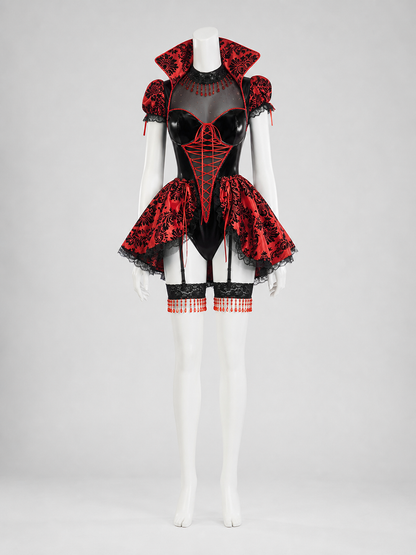 Gothic Vampire and Demon Costume for Cosplay