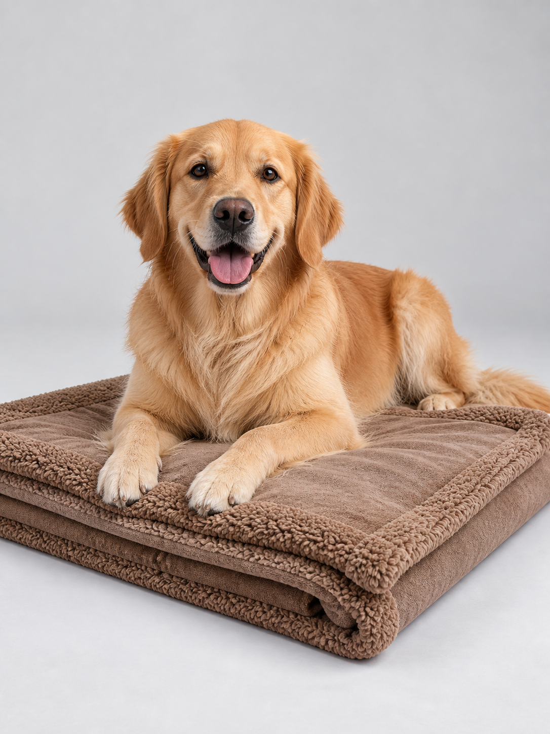 Reversible Pet Blanket with Edging Wearable Blankets detail