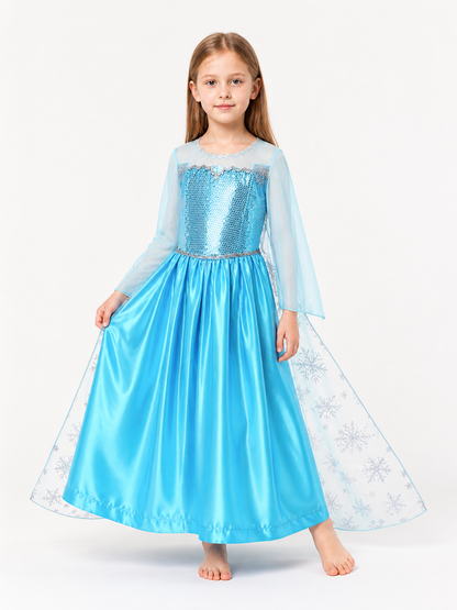 Snowflake Princess Costume for Halloween Costumes detail