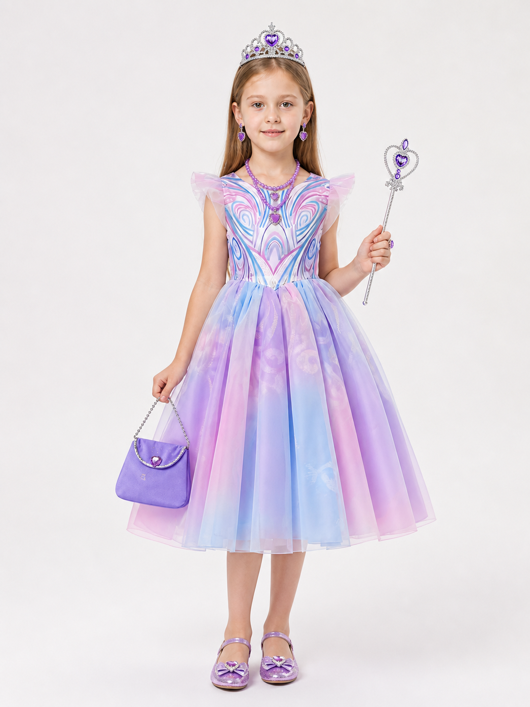 Princess Costume with Accessories for Halloween Costume Accessories detail