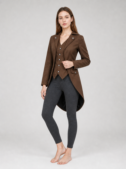 Carnival Tailcoat for Cosplay, Stage Performances, and Halloween