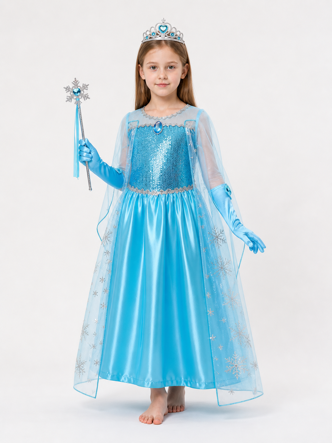 Snow Queen Halloween Costume Costumes detail