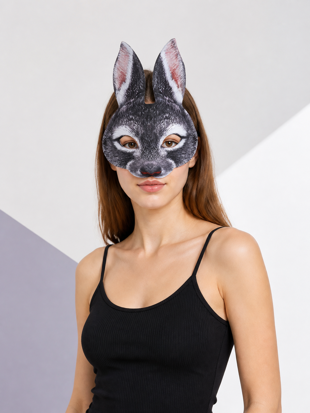Rabbit Costume Mask for Halloween and Cosplay