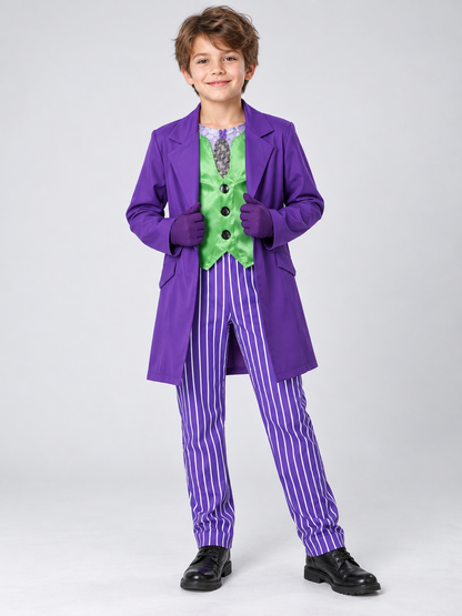 Carnival costume: jacket, vest, pants, gloves