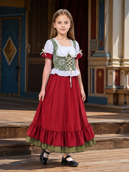 Children's Folk-Style Stage Costume Costumes detail