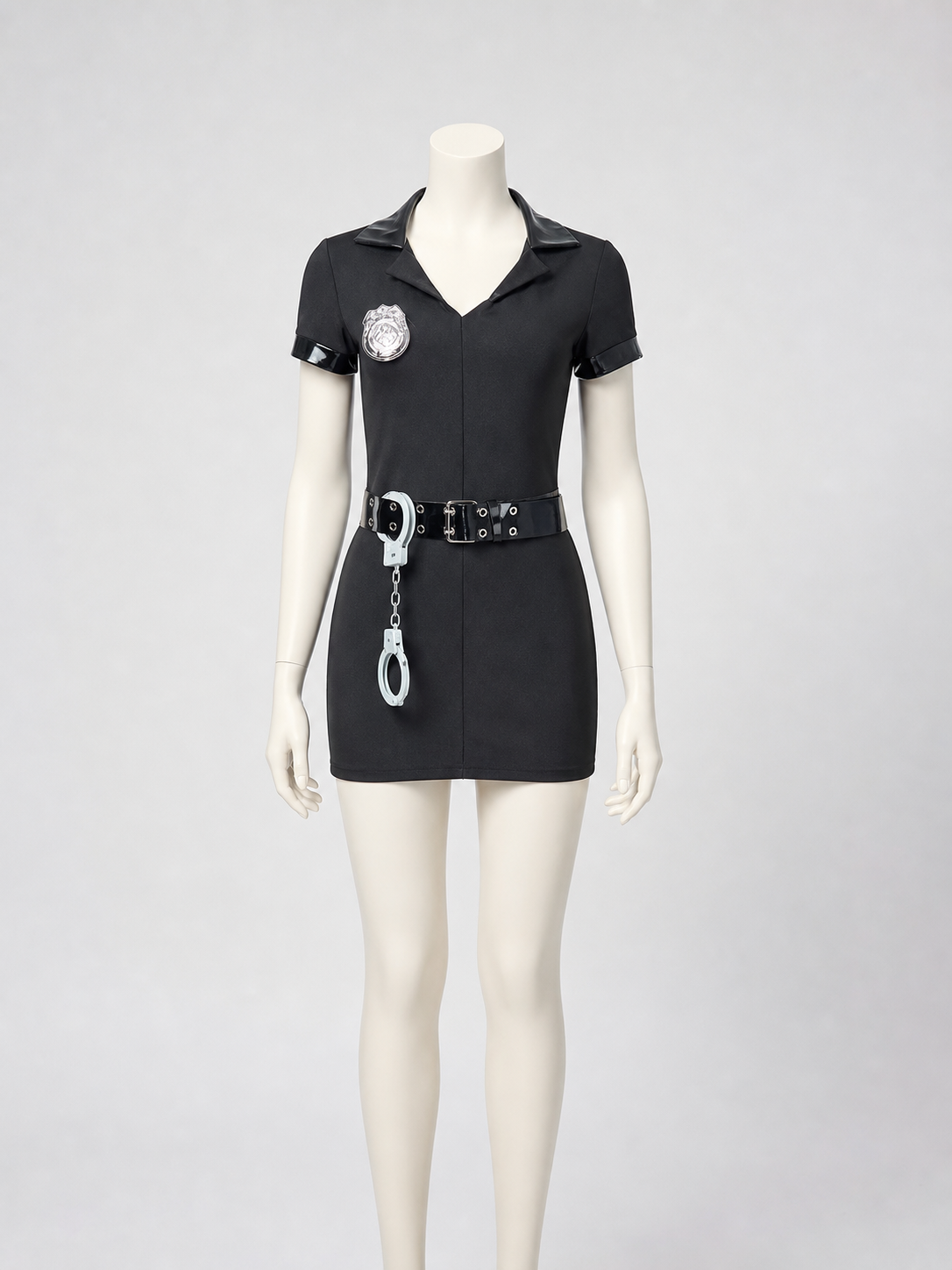 Police Costume for Role-Playing Scenes and Performances