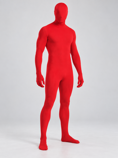 Form-Fitting Hooded Mask Jumpsuit Costume Costume Masks detail