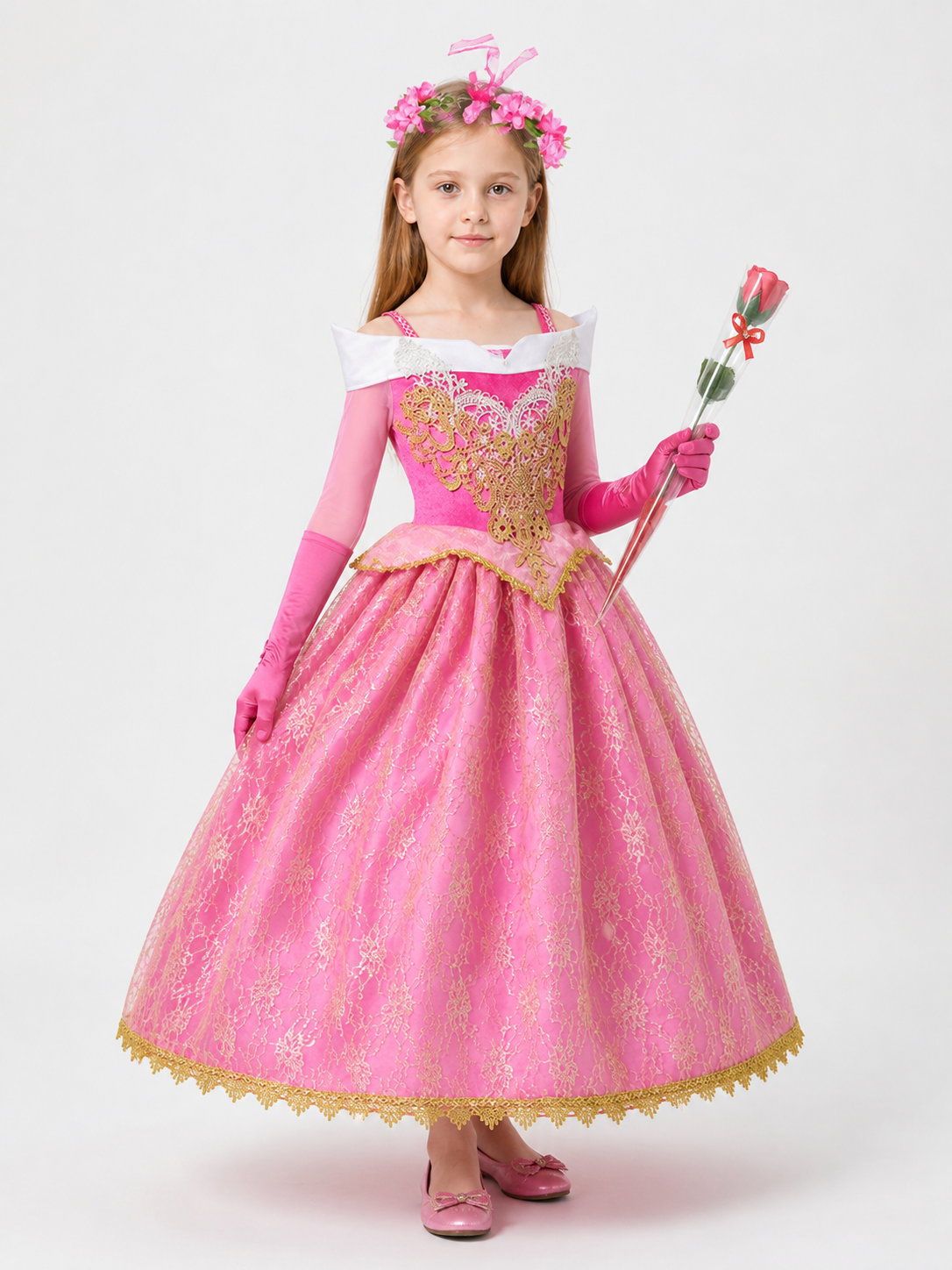 Pink Princess Halloween Costume Costumes detail