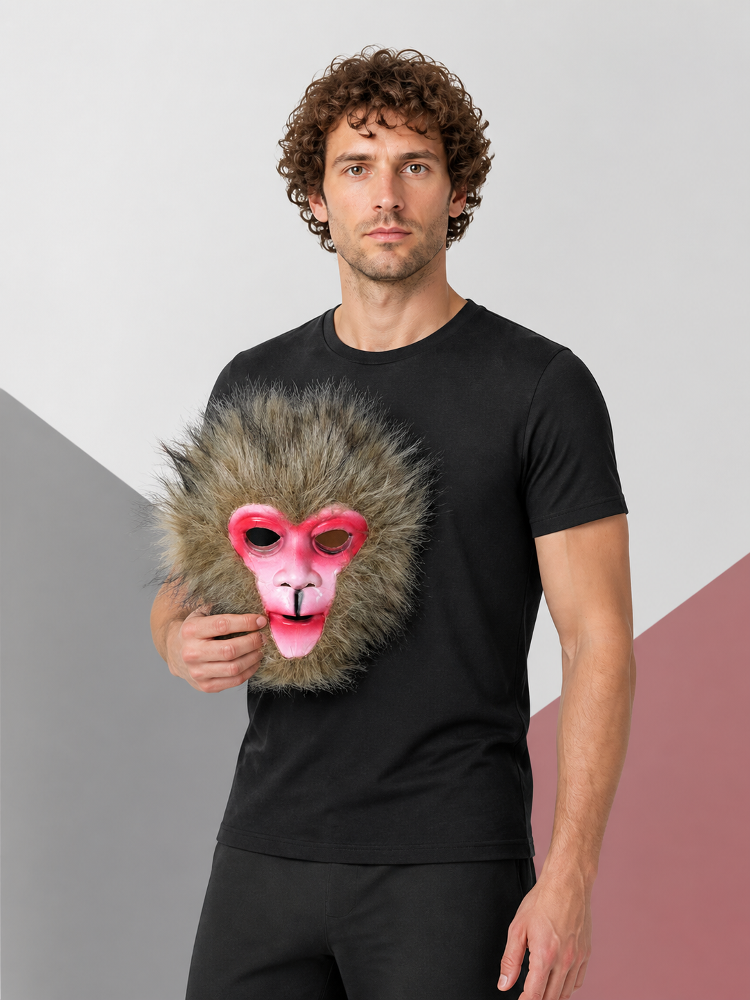 Halloween and Cosplay Monkey Carnival Mask Costume Masks detail