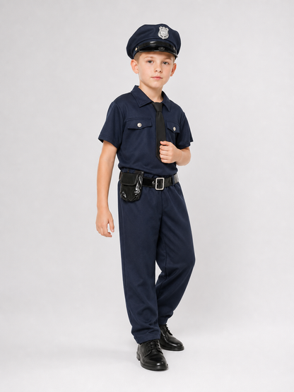 Police costume for role-play and parties