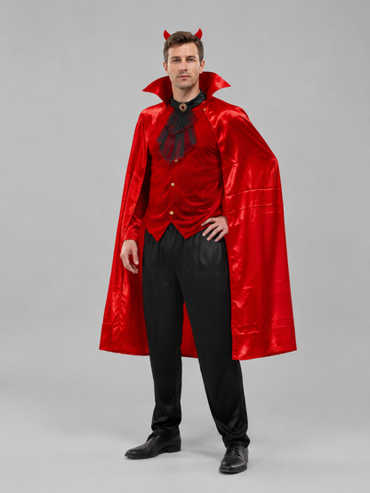 Devil Costume, Red and Black Costumes detail