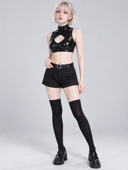 Vampire-Style Cosplay Costume with Fangs