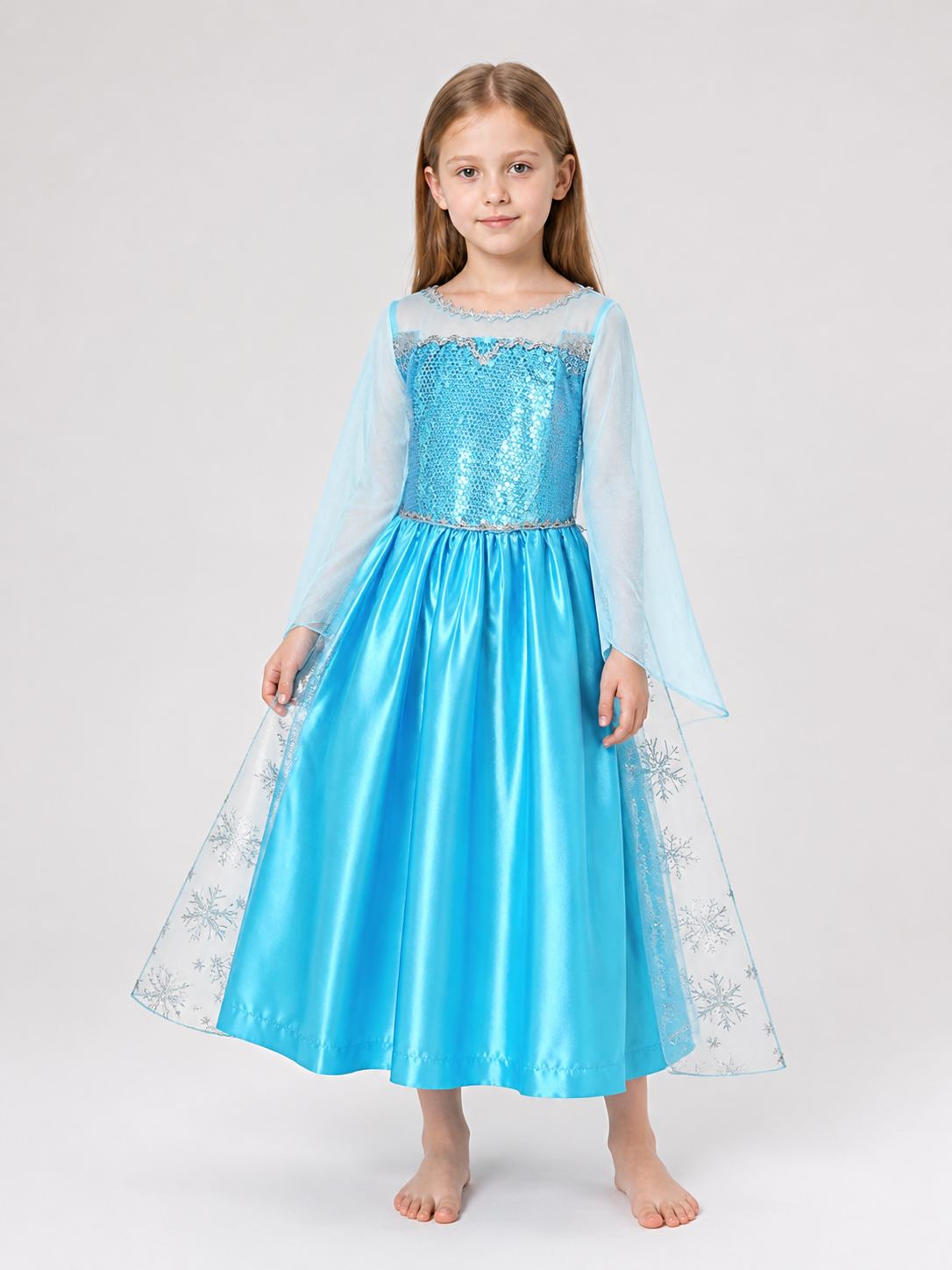 Snow Queen Carnival Costume for Halloween and Cosplay