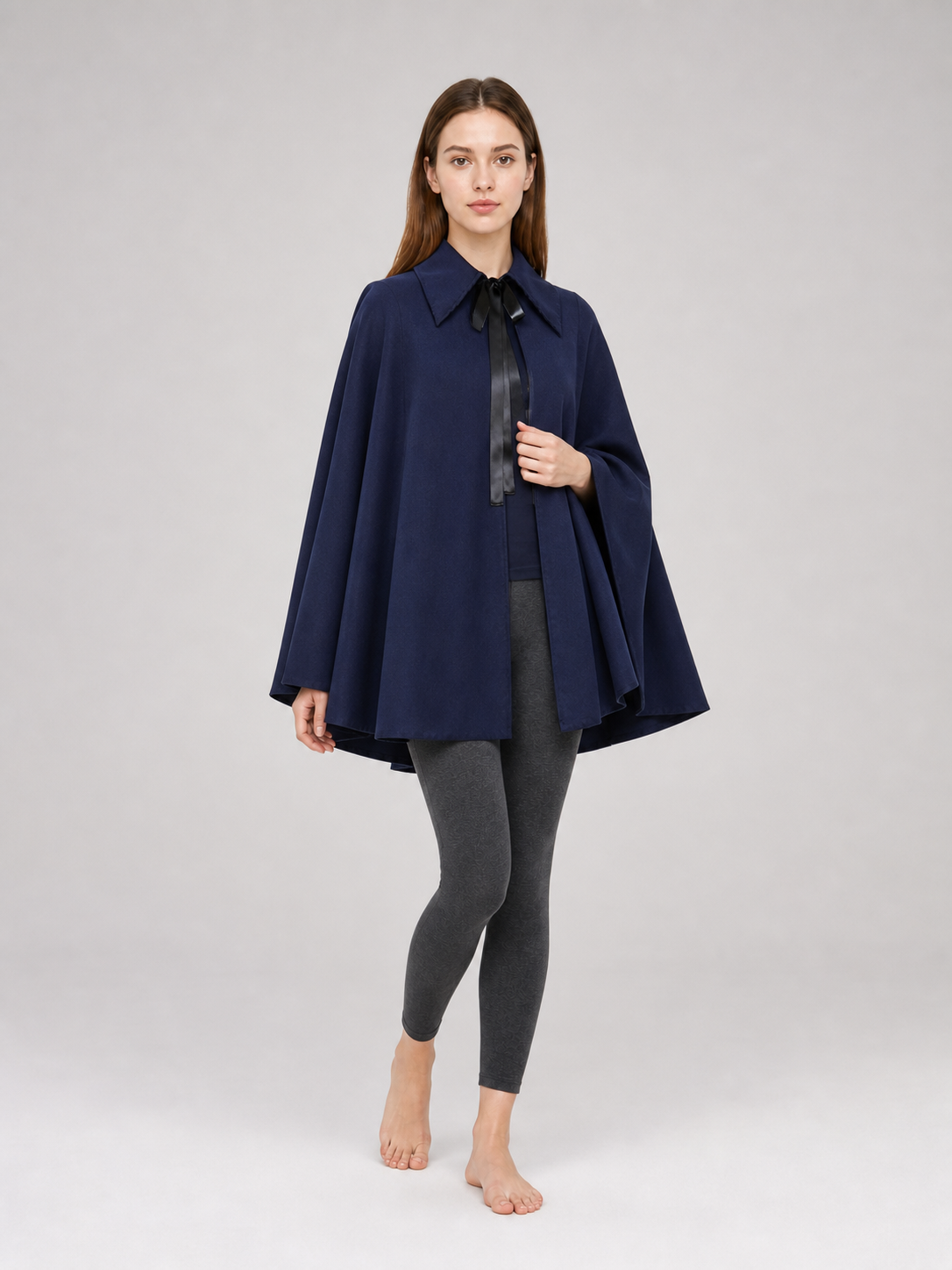 High-Collar Cosplay Cape Cloak
