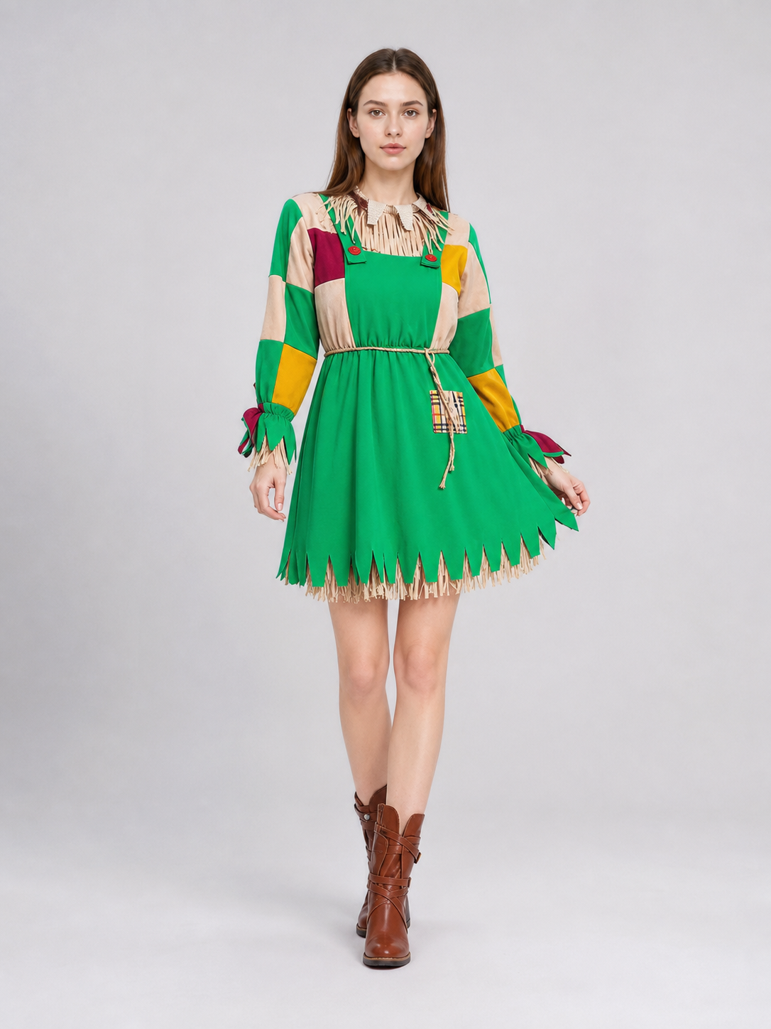 Halloween Costume: Dress with Apron and Hat