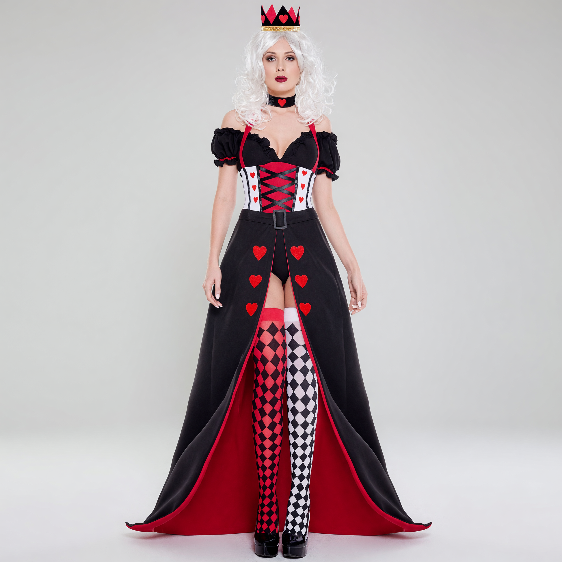 Costume Set: Medieval Dress with Crown