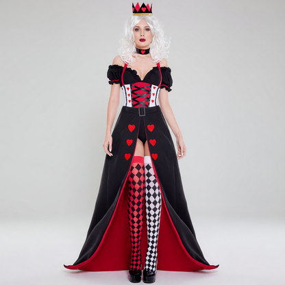 Costume Set: Medieval Dress with Crown