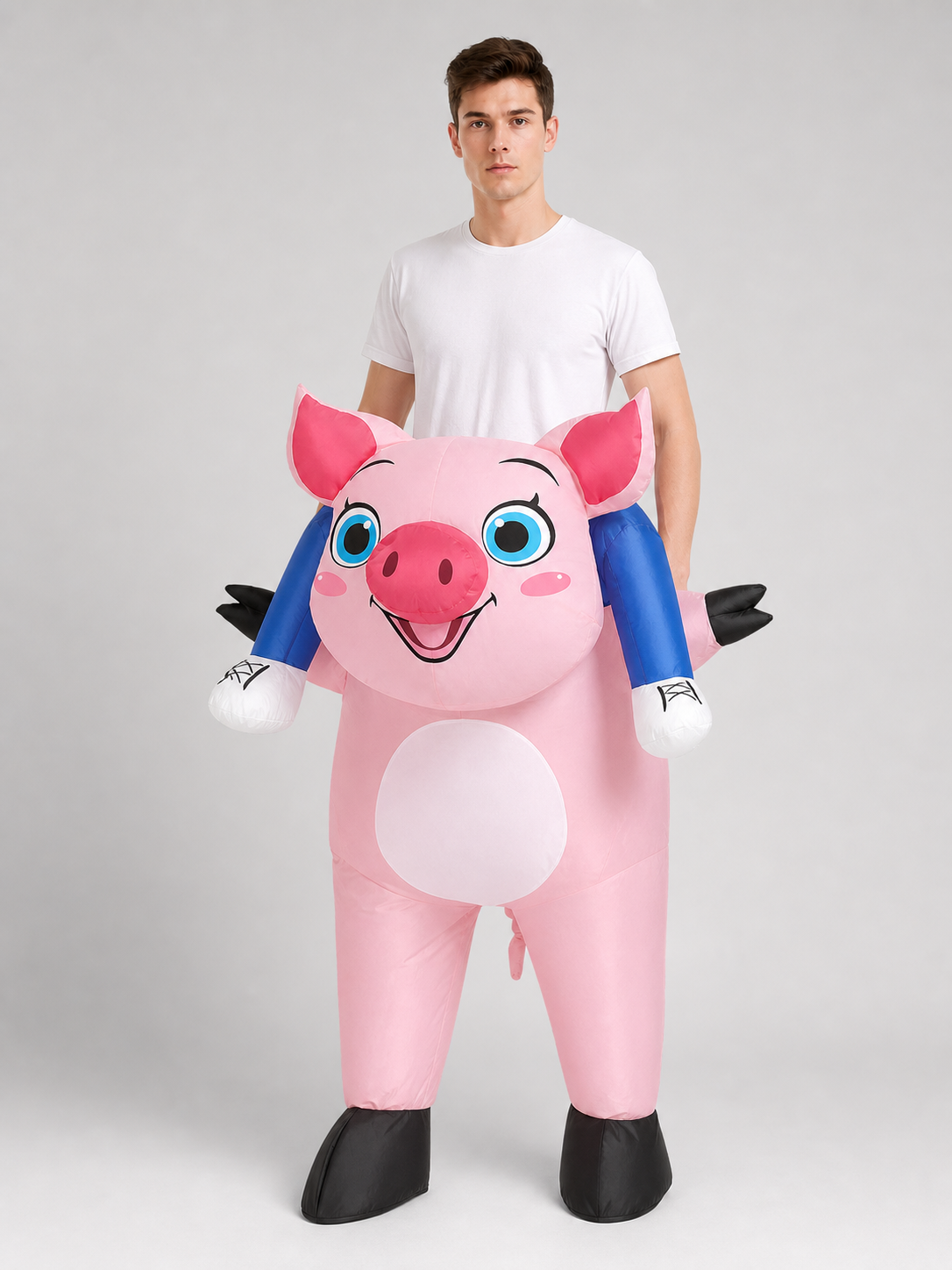 Inflatable Pig Costume for Parties and Halloween