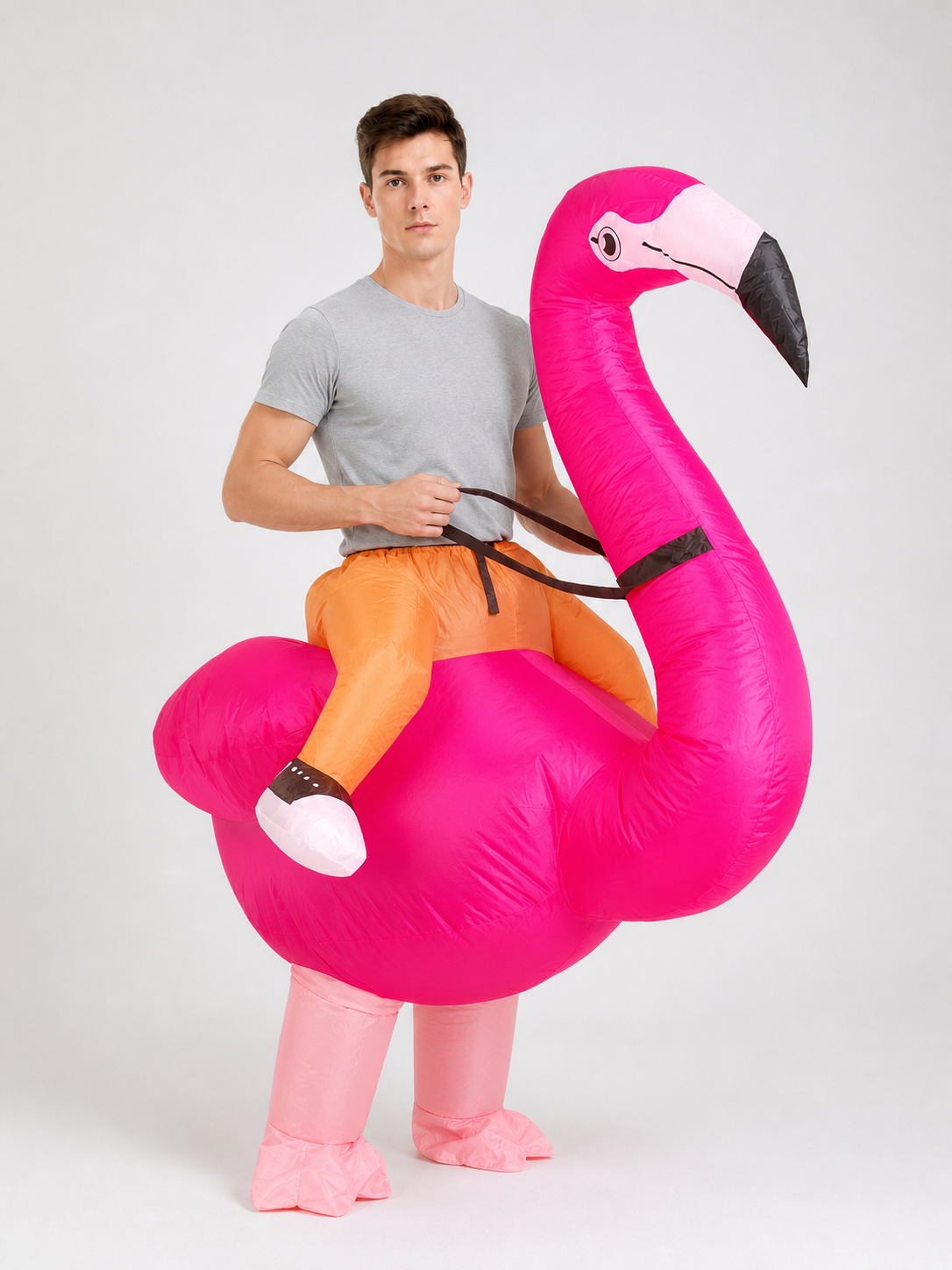 Inflatable Flamingo Costume for Parties and Halloween