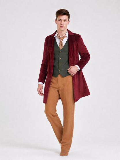 Bilbo Baggins Cosplay Costume, Five-Piece Set