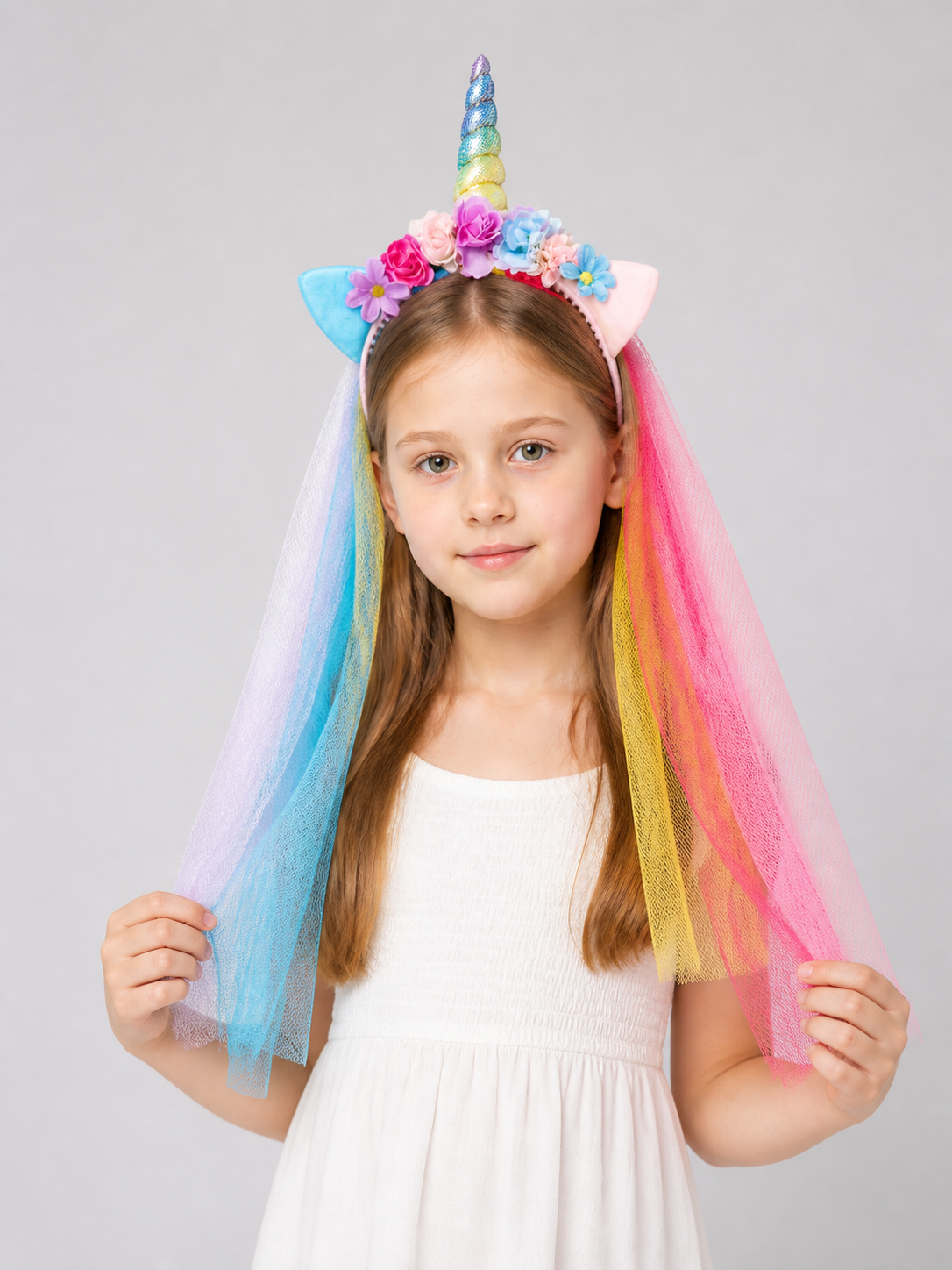 Unicorn Carnival Headband for Halloween Costume Headwear detail