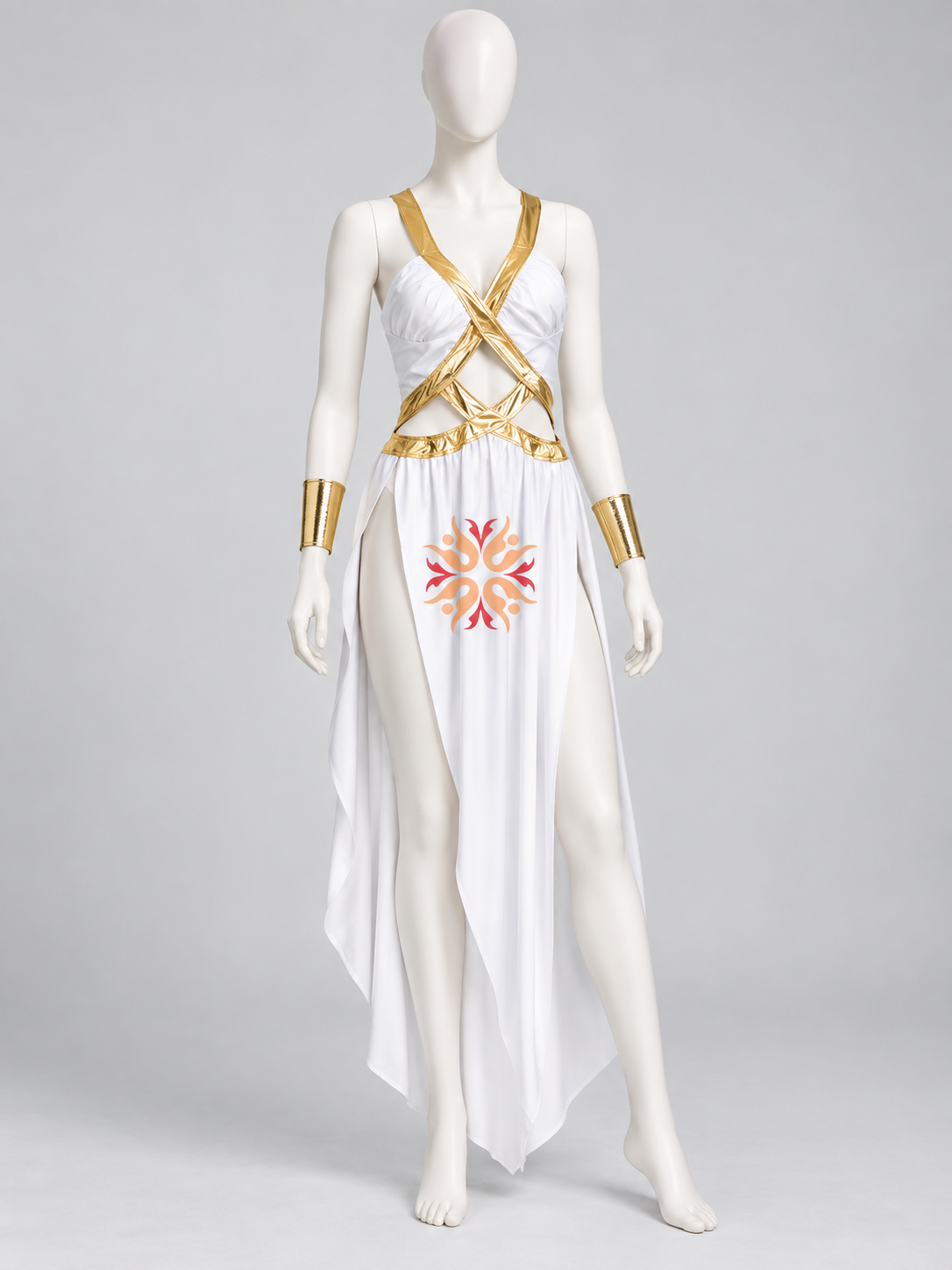 Egyptian Carnival Costume with Gold-Colored Trim Costumes detail