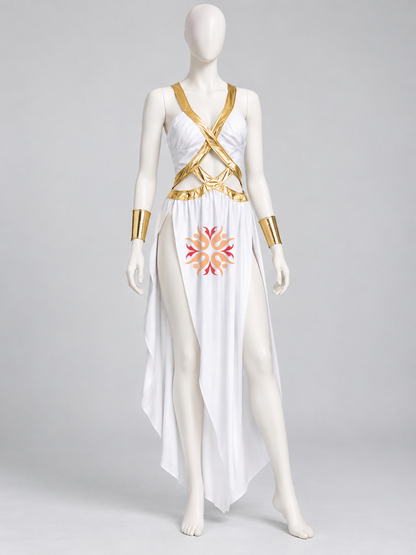 Egyptian Carnival Costume with Gold-Colored Trim Costumes detail