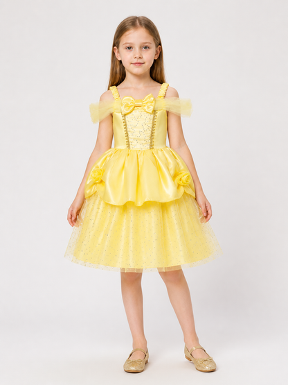 Yellow Princess Costume for Halloween