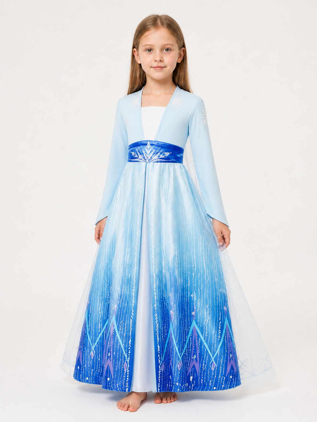 Snow Queen Carnival Costume for Halloween and Cosplay Costumes detail