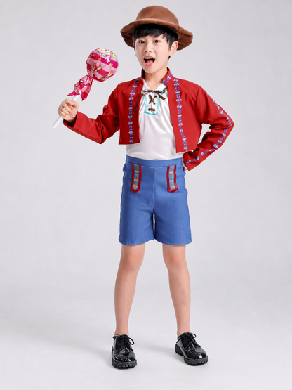 Historical Cosplay Costume with Jacket and Shorts