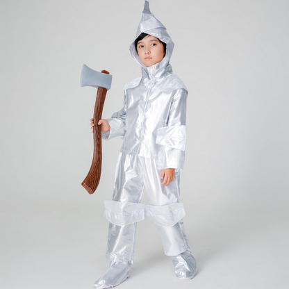Silver Hooded Stage Costume