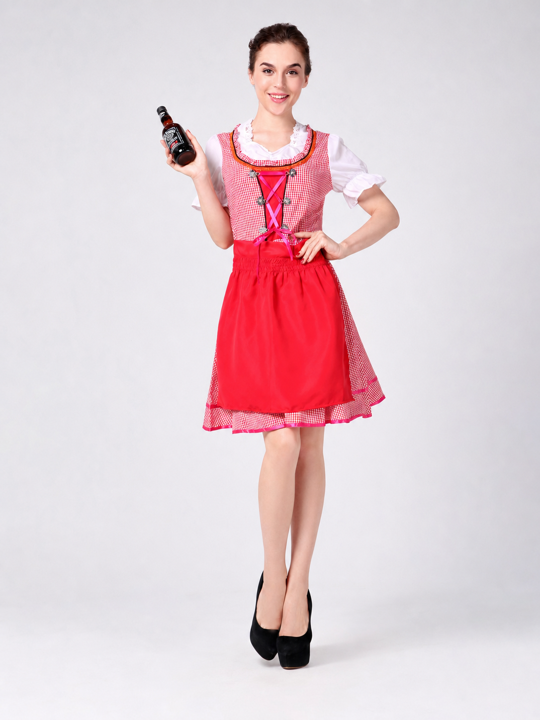 Oktoberfest-Style Carnival Costume with Apron