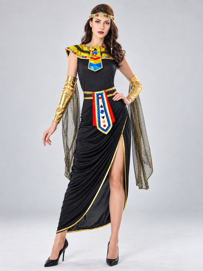 Egyptian Carnival Costume with Collar and Belt Costumes detail