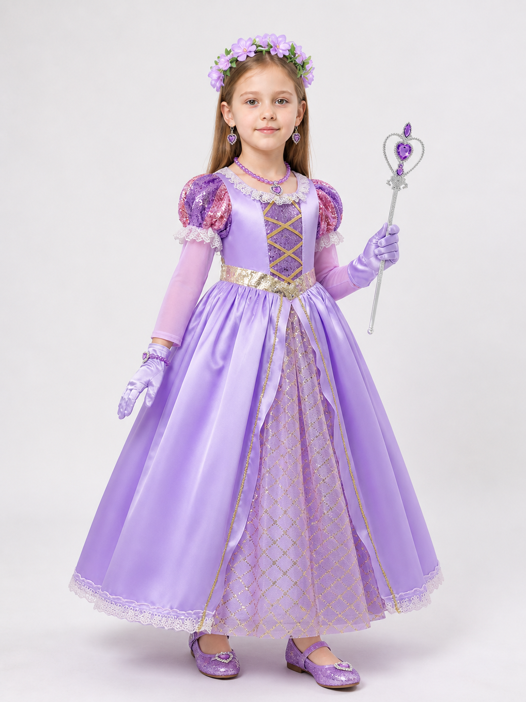 Halloween Princess Costume with Accessories Costume Accessories detail