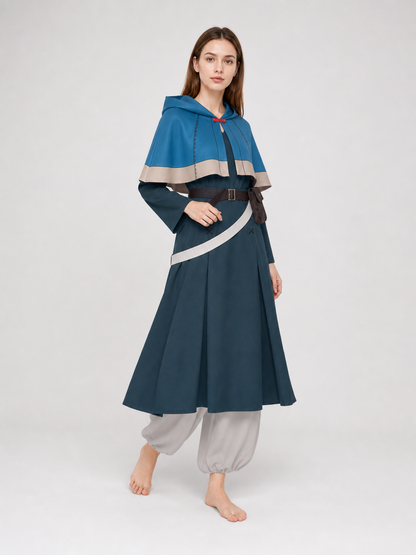 Delicious in Dungeon Cosplay Costume with Hood