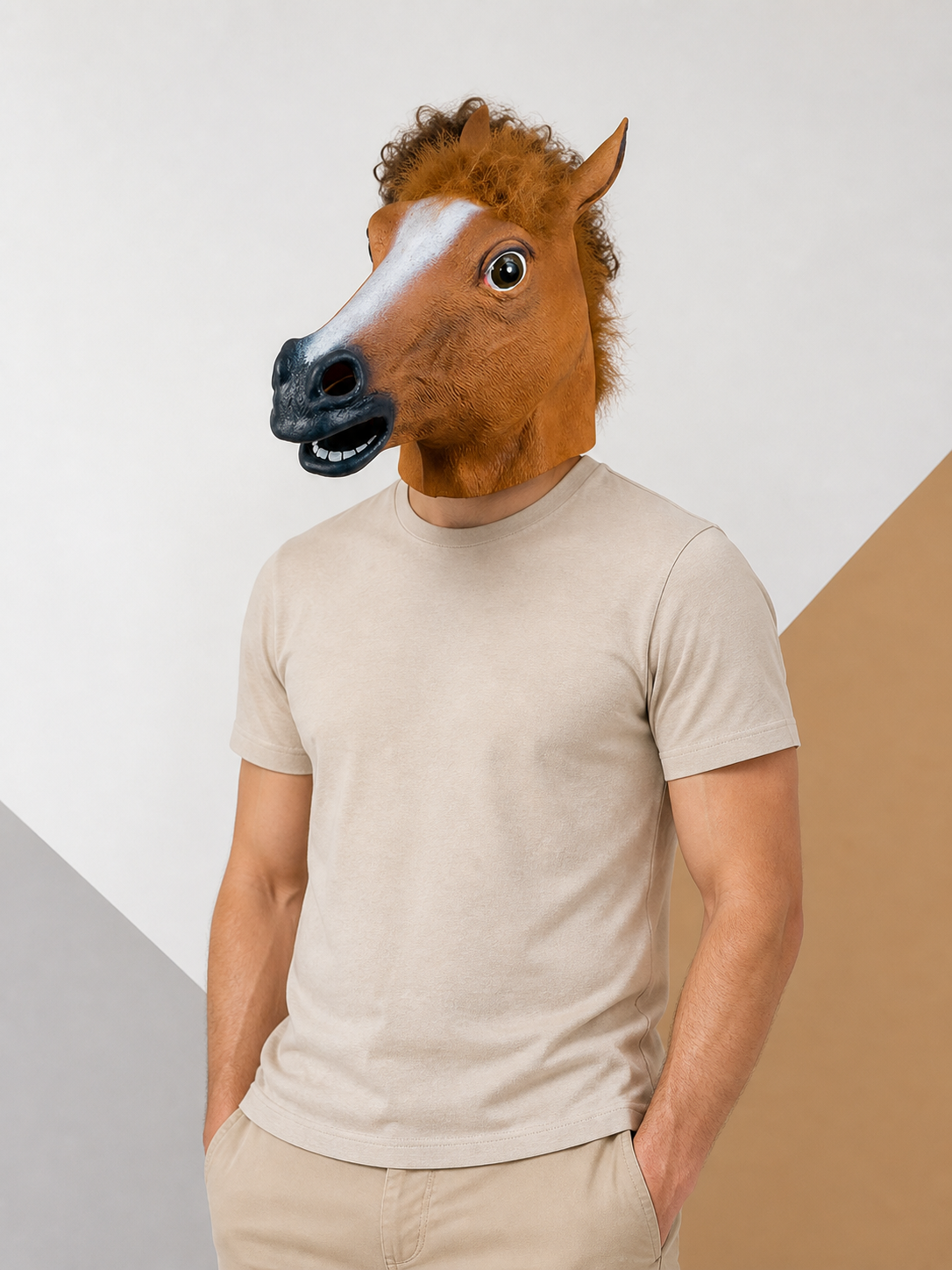 Halloween Horse Head Carnival Mask
