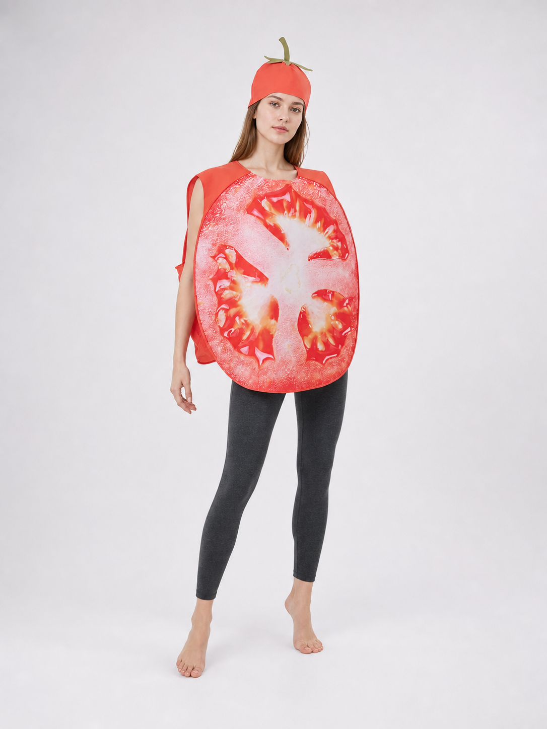 Tomato Slice Costume with Hat