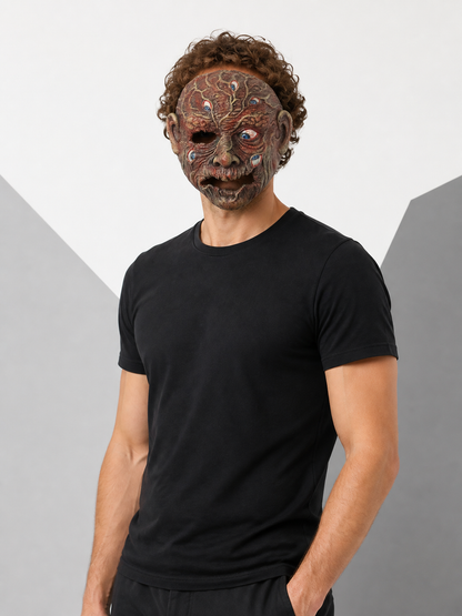 Scary Halloween Carnival Mask with Multiple Eyes