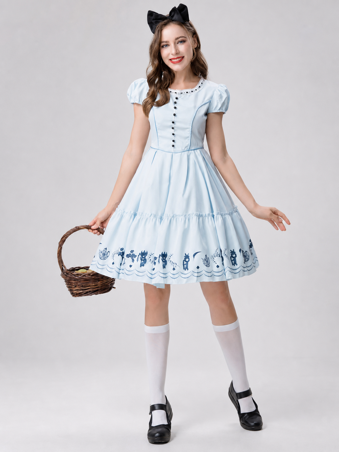 Alice in Wonderland Lace Cosplay Dress