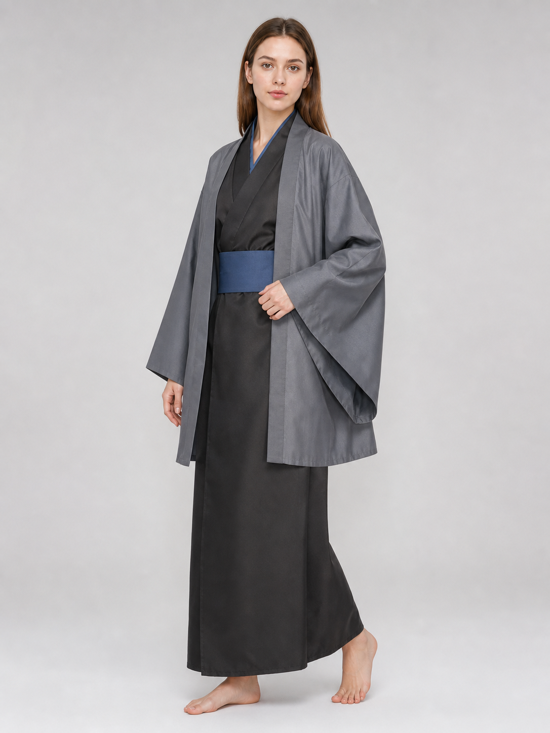Jujutsu Kaisen Cosplay Set: Kimono and Belt