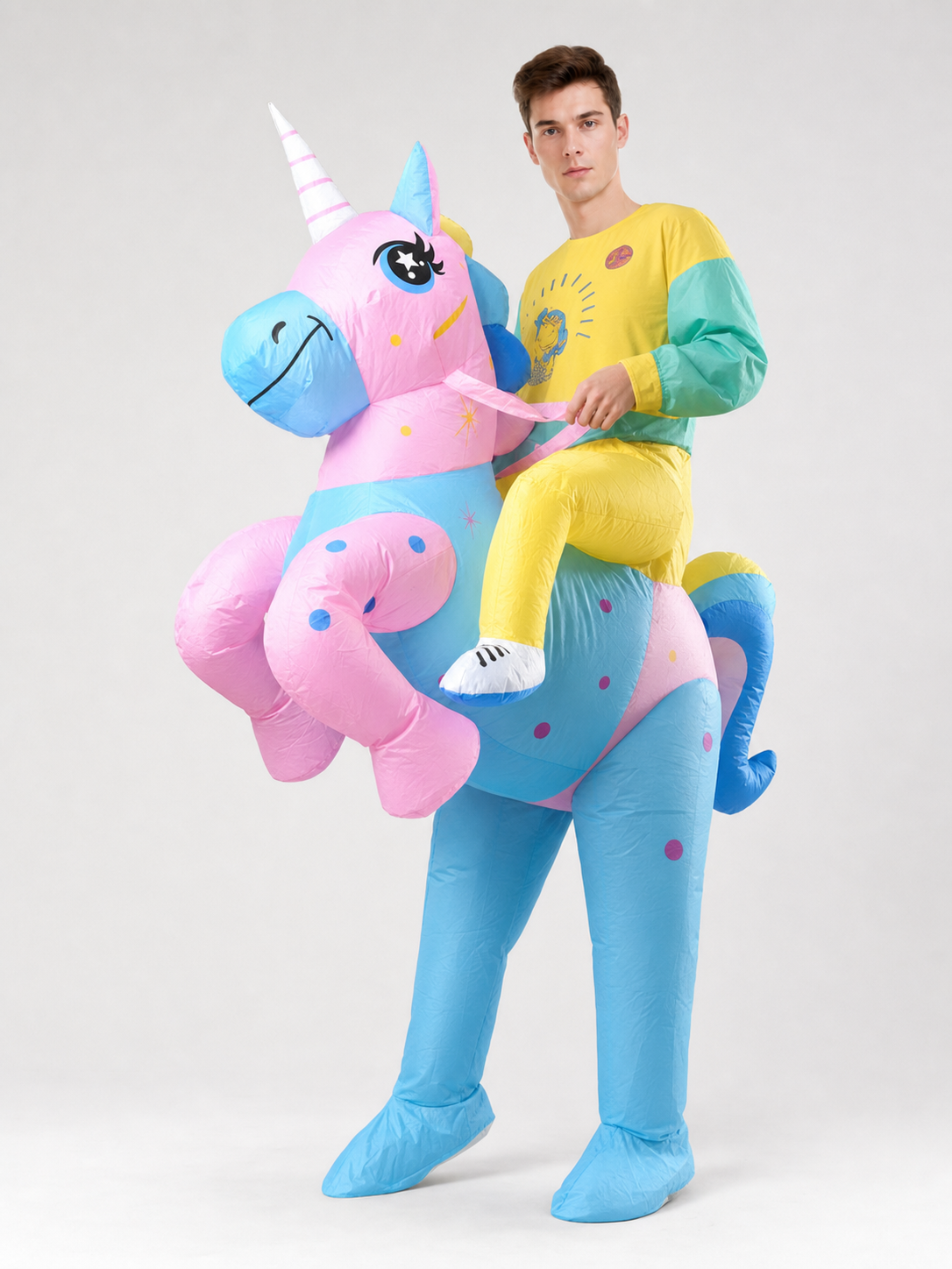Inflatable Unicorn Costume for Carnival and Halloween